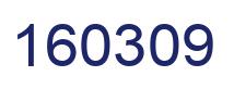 Number 160309 blue image