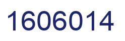 Number 1606014 blue image