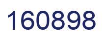 Number 160898 blue image