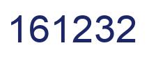 Number 161232 blue image
