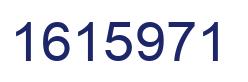 Number 1615971 blue image