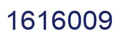 Number 1616009 blue image