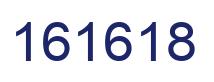 Number 161618 blue image