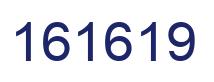 Number 161619 blue image