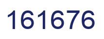 Number 161676 blue image
