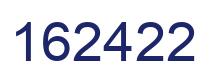 Número 162422 imagen azul