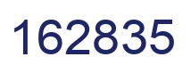 Number 162835 blue image
