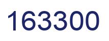 Number 163300 blue image