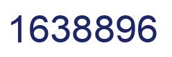 Number 1638896 blue image