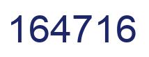 Número 164716 imagen azul