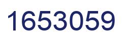 Número 1653059 imagen azul
