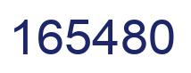 Número 165480 imagen azul