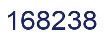 Número 168238 imagen azul