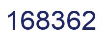 Number 168362 blue image