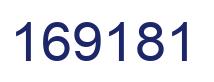 Número 169181 imagen azul