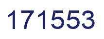 Number 171553 blue image