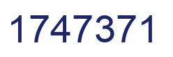 Número 1747371 imagen azul