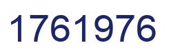 Número 1761976 imagen azul