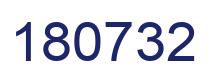Number 180732 blue image