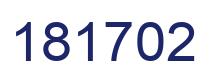Number 181702 blue image