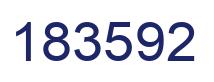 Número 183592 imagen azul