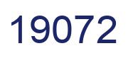 Number 19072 blue image