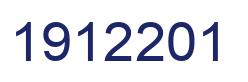 Number 1912201 blue image