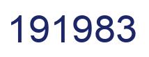 Number 191983 blue image