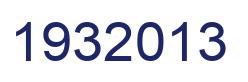 Number 1932013 blue image