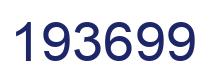 Número 193699 imagen azul