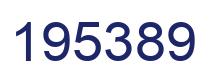 Number 195389 blue image