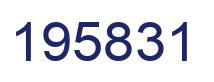 Número 195831 imagen azul