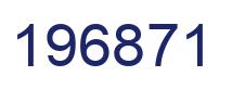 Número 196871 imagen azul