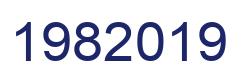 Number 1982019 blue image