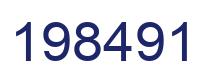Número 198491 imagen azul