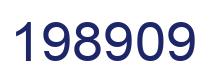Number 198909 blue image