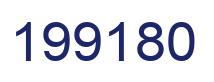Number 199180 blue image