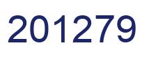 Number 201279 blue image