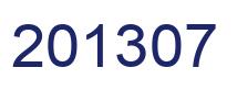 Number 201307 blue image