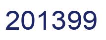 Number 201399 blue image