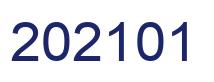 Number 202101 blue image