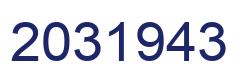 Número 2031943 imagen azul