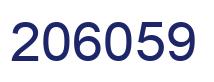 Número 206059 imagen azul