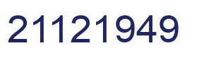 Número 21121949 imagen azul