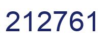 Número 212761 imagen azul