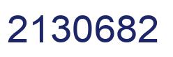 Número 2130682 imagen azul