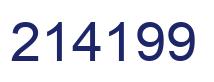 Número 214199 imagen azul