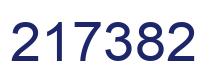 Número 217382 imagen azul