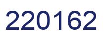 Number 220162 blue image