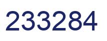 Número 233284 imagen azul